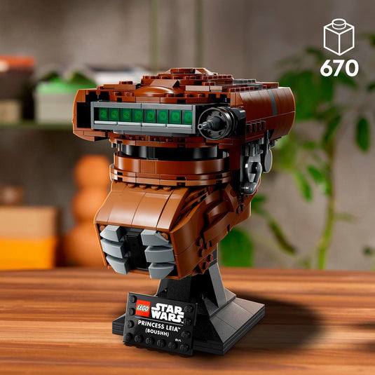Lego star wars - prinses leia (boushh) helm constructiespeelgoed (75351)