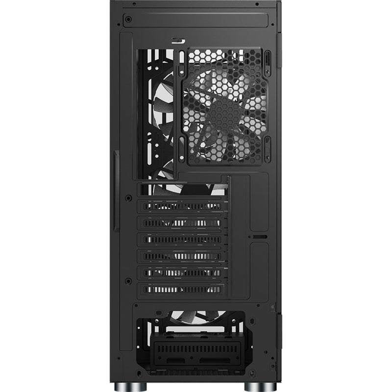 Afbeelding laden in galerijviewer, Montech x3 glass midi tower behuizing (zwart | 3x usb-a | rgb | tempered glass)
