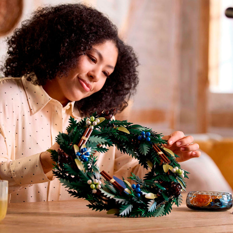 Afbeelding laden in galerijviewer, Lego icons - herfstkrans constructiespeelgoed (10340)
