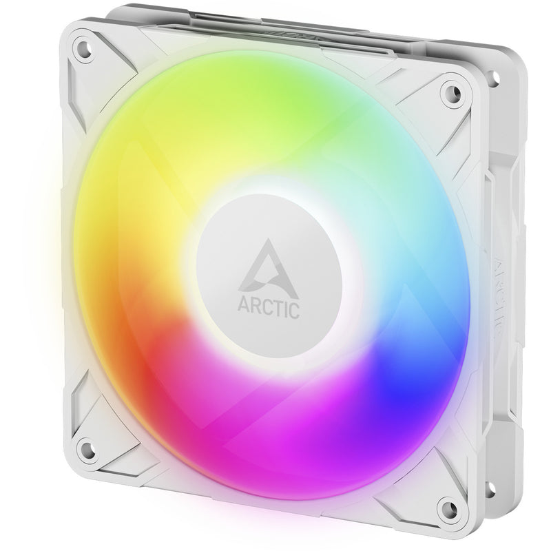 Afbeelding laden in galerijviewer, Arctic p12 pro a-rgb case fan (wit, 120 x 120 x 25 mm, pwm)
