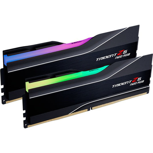 G.skill trident z neo rgb 32 gb ddr5-6000 (2x 16 gb) werkgeheugen (zwart, f5-6000j3636f16gx2-tz5nr, expo)