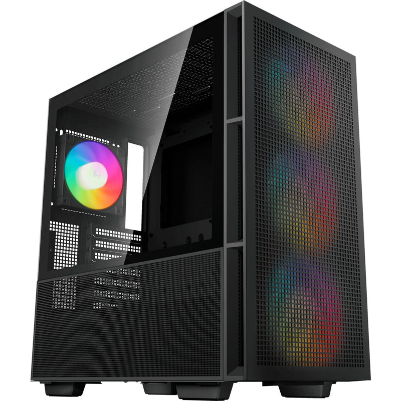 Afbeelding laden in galerijviewer, Deepcool ch560 midi tower behuizing (zwart | 1x usb-a | 1x usb-c | rgb | window)
