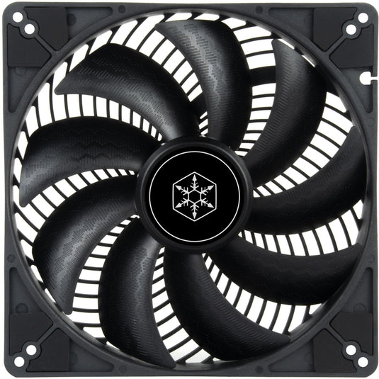 Silverstone air penetrator 184i pro case fan (zwart, 180 x 180 x 32 mm, pwm)