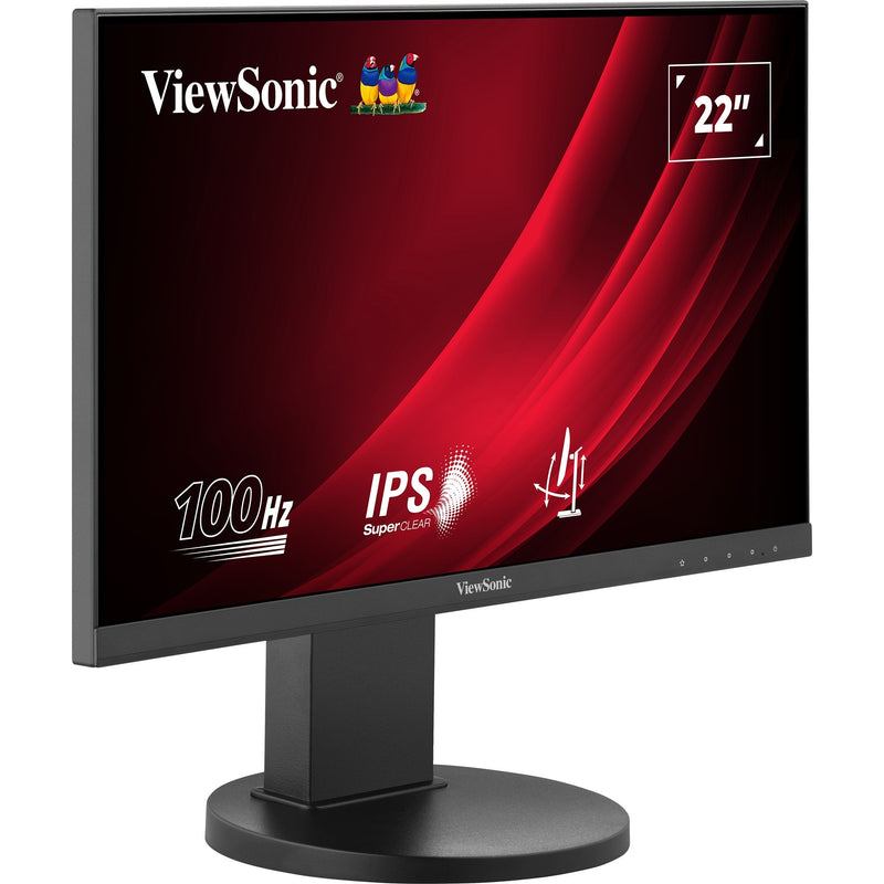 Afbeelding laden in galerijviewer, Viewsonic vg2208a 22 monitor (zwart, 1x hdmi, 1x displayport, usb-c, usb-a, sound, 100 hz)
