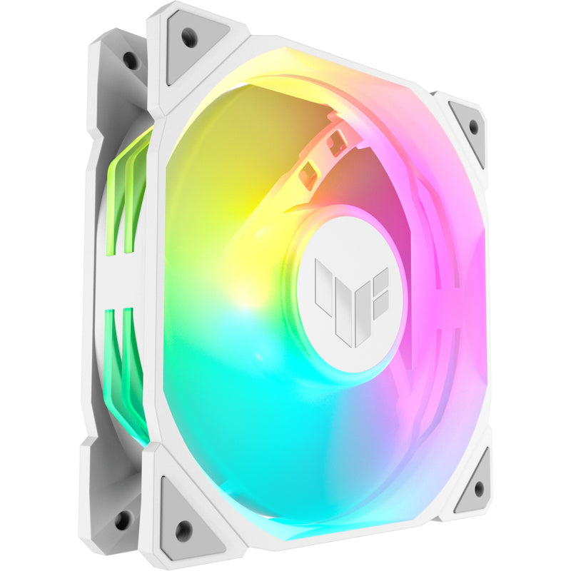 Afbeelding laden in galerijviewer, Asus tuf gaming tr120 argb reverse case fan (wit, 120 x 120 x 28 mm)

