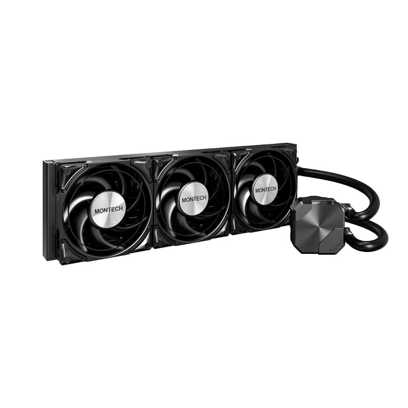 Afbeelding laden in galerijviewer, Montech hyperflow silent 360 waterkoeling (zwart)
