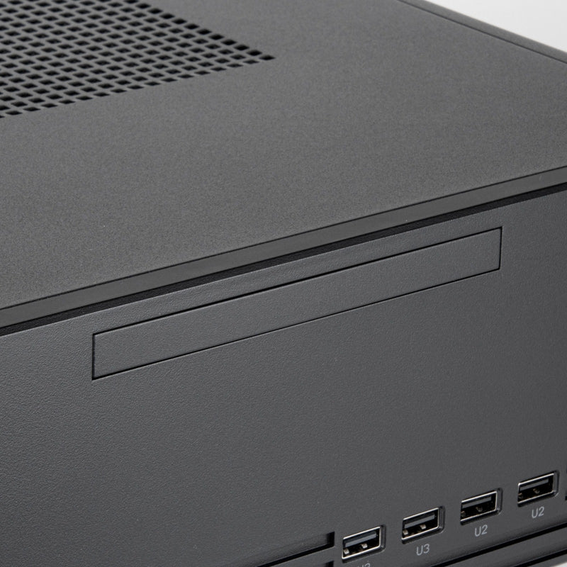 Afbeelding laden in galerijviewer, Silverstone sst-ml11b htpc behuizing (zwart | 4x usb-a)
