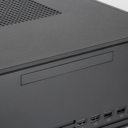 Silverstone sst-ml11b htpc behuizing (zwart | 4x usb-a)