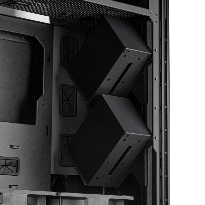 Afbeelding laden in galerijviewer, Silverstone alta f2 big tower behuizing (zwart | 4x usb-a | 1x usb-c | tempered glass)
