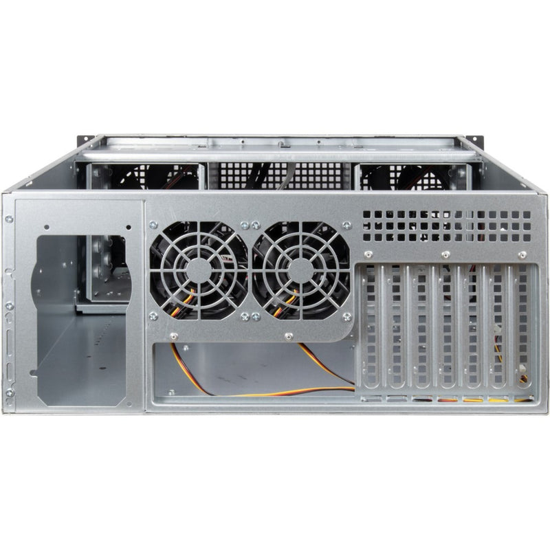 Afbeelding laden in galerijviewer, Inter-tech 4u 40248 rack behuizing (zwart | 2x usb-a)
