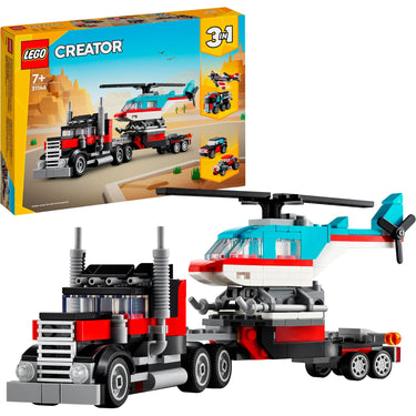 Lego creator 3in1 truck met helikopter - 31146