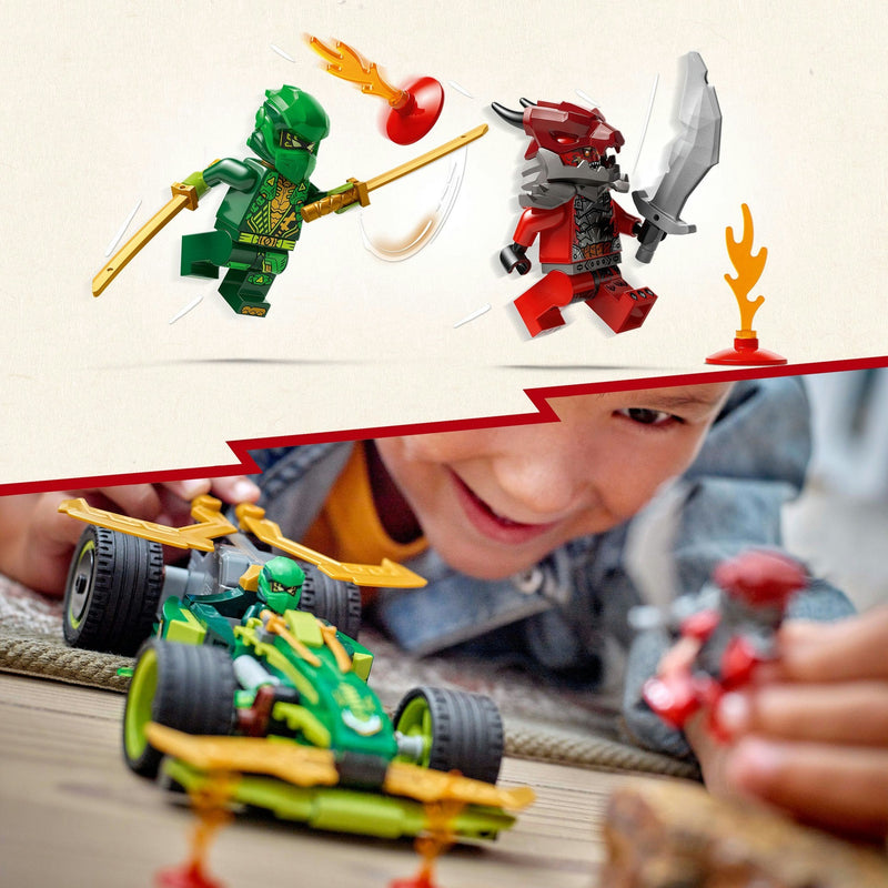 Afbeelding laden in galerijviewer, Lego ninjago 71828 lloyds pull-back racewagen
