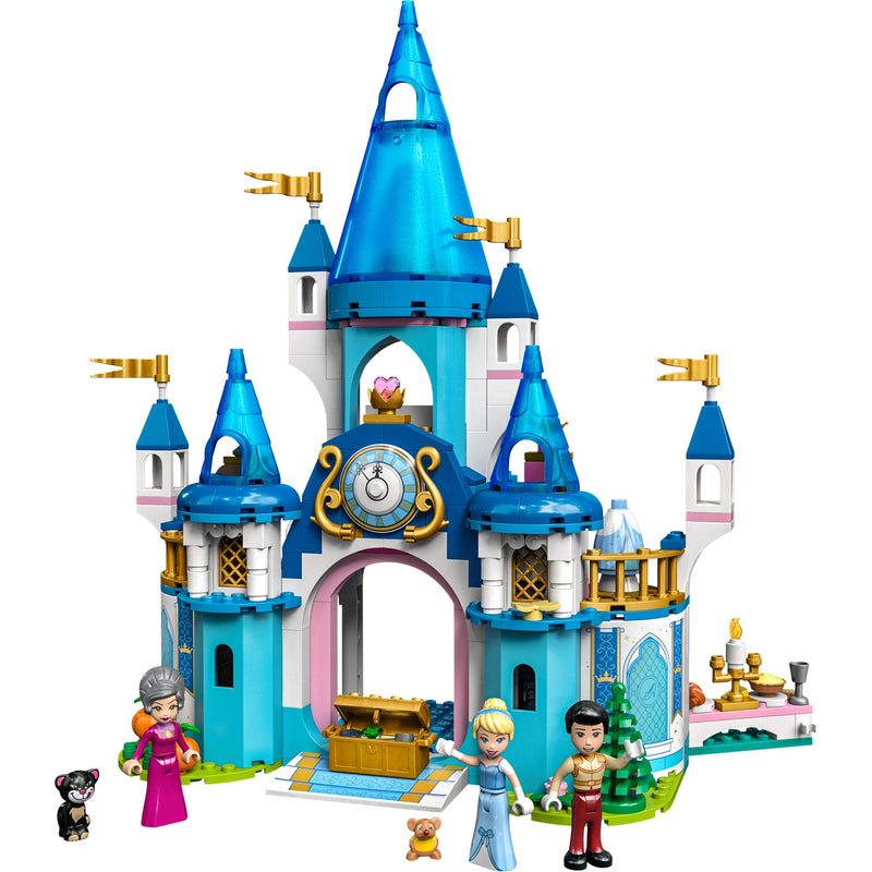 Afbeelding laden in galerijviewer, Lego disney princess - het kasteel van assepoester en de knappe prins constructiespeelgoed (43206)
