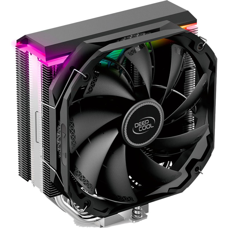 Afbeelding laden in galerijviewer, Deepcool as500 rgb cpu-koeler (4-pins pwm fan-connector)
