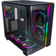 Montech king 95 pro midi tower behuizing (zwart | 2x usb-a | 1x usb-c | rgb | tempered glass)