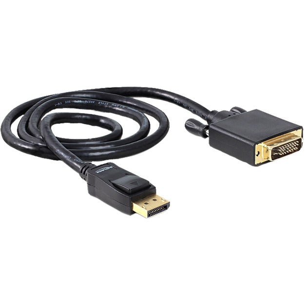 Afbeelding laden in galerijviewer, Delock displayport naar dvi kabel adapter (zwart, 1 meter)
