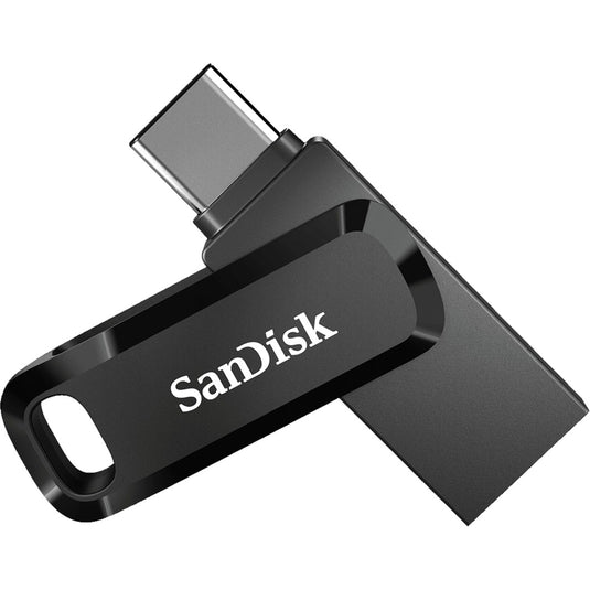 Sandisk ultra dual drive go 32 gb usb-stick (zwart, usb-a 3.2 (5 gbit s), usb-c 3.2 (5 gbit s))