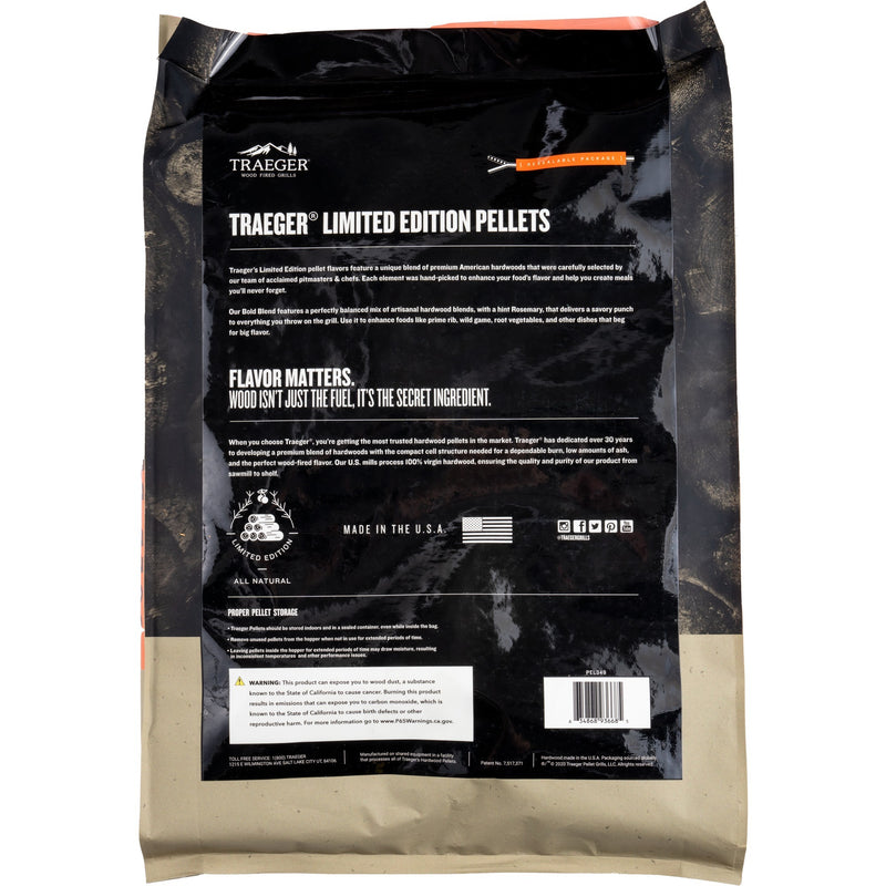 Afbeelding laden in galerijviewer, Traeger bold blent pellets - limited edition brandstof (8 kg)
