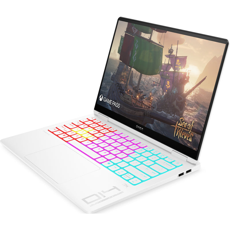 Afbeelding laden in galerijviewer, Omen 14-fb1065nd (c35m1ea#abh) 14 gaming laptop (wit | core ultra 7 255h | rtx 5060 | 16 gb | 1 tb ssd)
