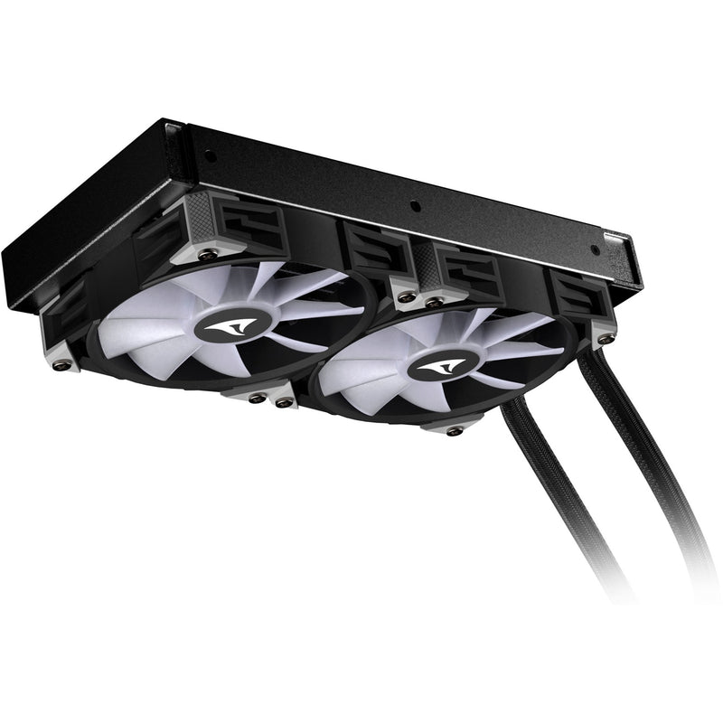 Afbeelding laden in galerijviewer, Sharkoon s70 rgb waterkoeling (zwart, 4-pins pwm fan-connector)
