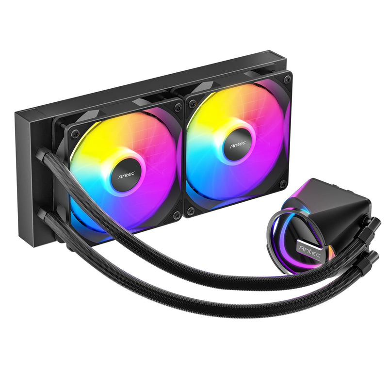 Afbeelding laden in galerijviewer, Antec skeleton 240 argb waterkoeling (zwart)
