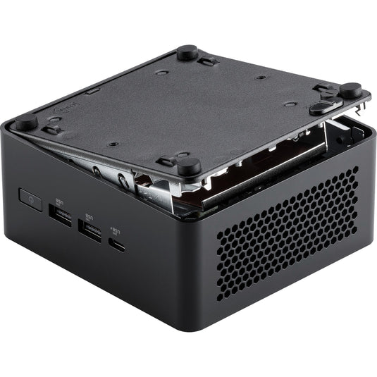 Asus nuc 14 pro tall kit rnuc14rvhi300002i barebone (zwart | core 3 100u | intel graphics)