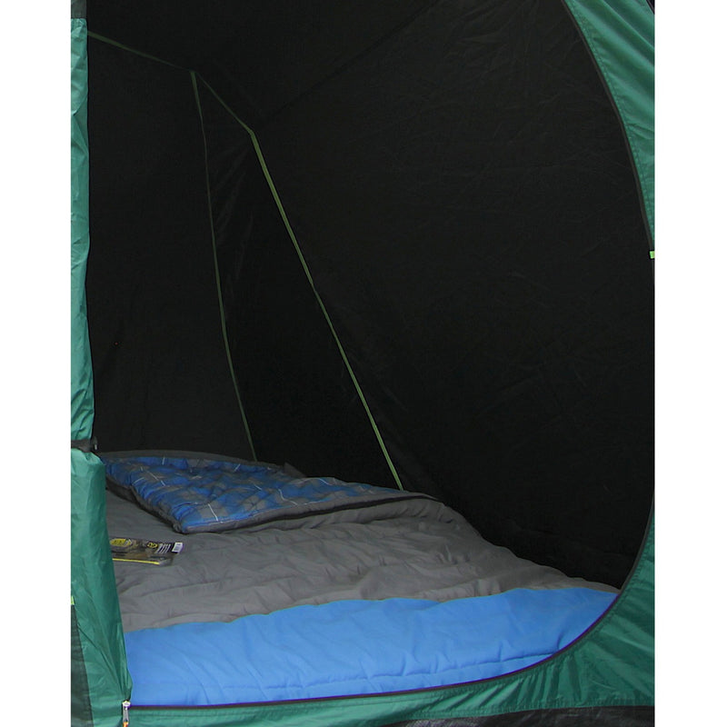 Afbeelding laden in galerijviewer, Coleman spruce falls 4 tent (donkergroen lichtgrijs)
