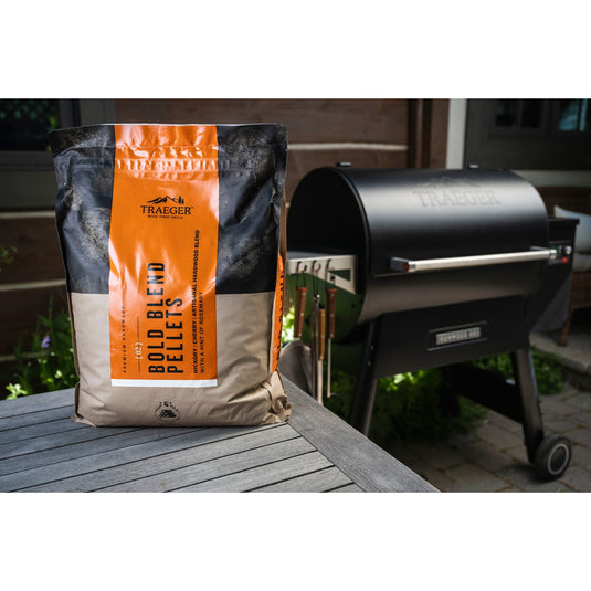 Traeger bold blent pellets - limited edition brandstof (8 kg)