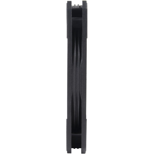 Silverstone air slimmer 120 argb case fan (zwart, 120 x 120 x 15 mm, pwm)