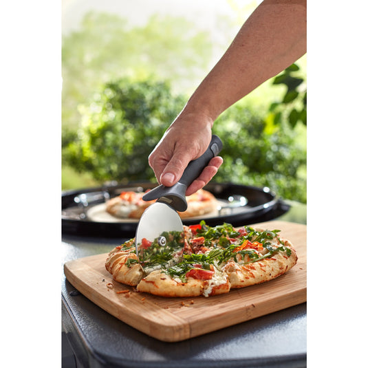 Weber pizzasnijder mes (roestvrij staal zwart)