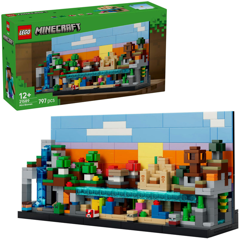 Afbeelding laden in galerijviewer, Lego minecraft 21589 minibiomen
