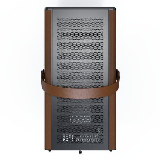 Montech heritage midi tower behuizing (zwart beige | 2x usb-a | 1x usb-c)