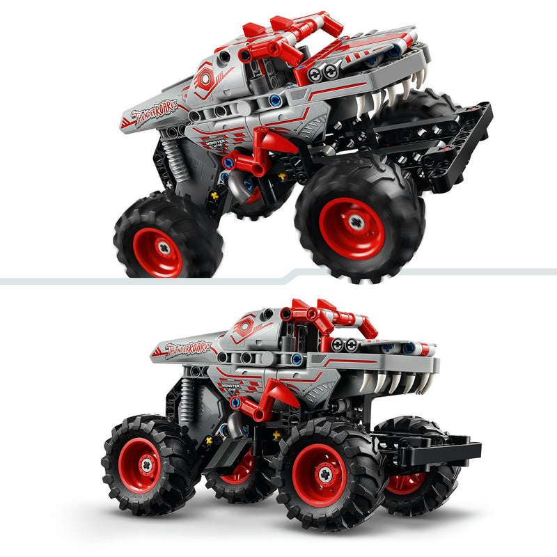 Afbeelding laden in galerijviewer, Lego technic monster jam™ thunderroarus™ pull-back truck - 42200
