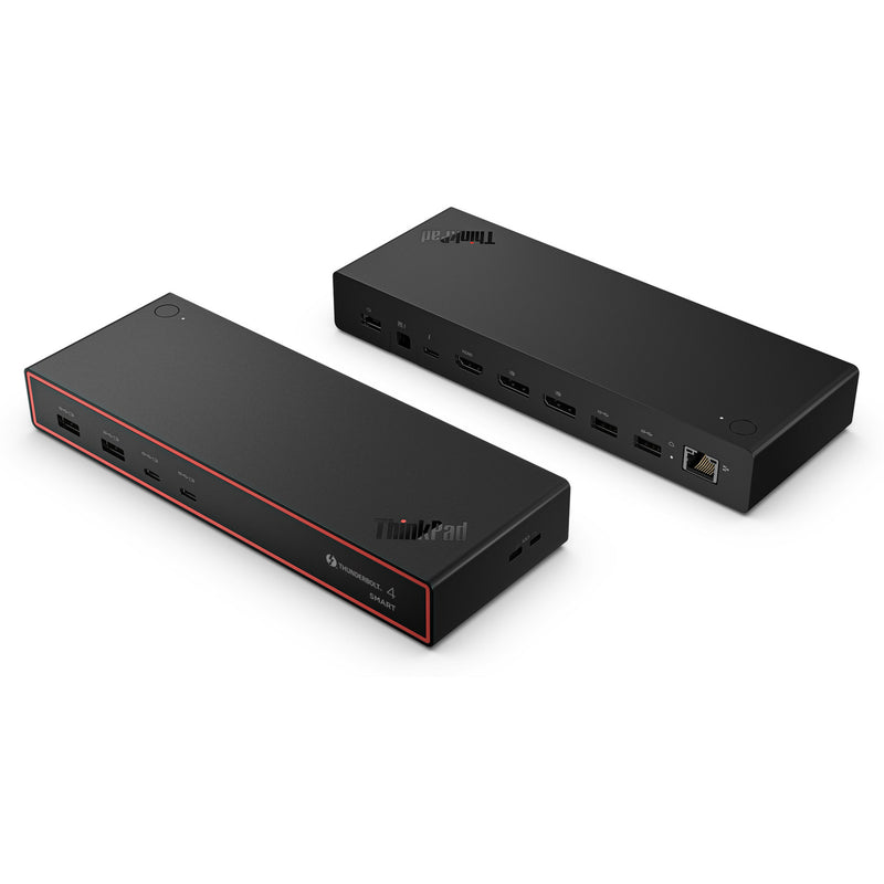 Afbeelding laden in galerijviewer, Lenovo thinkpad thunderbolt 4 smart dock gen2 7500 dockingstation (zwart)
