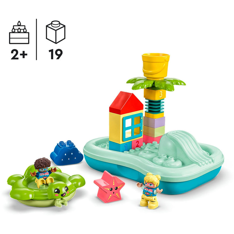 Afbeelding laden in galerijviewer, Lego duplo - waterpark constructiespeelgoed (10989)
