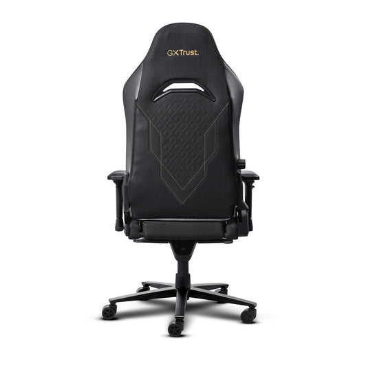 Trust gxt 721 ruya pro premium comfortabele gaming stoel (zwart geel)