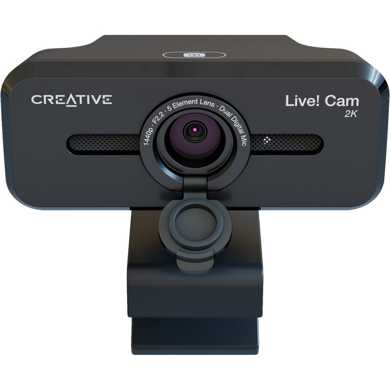 Afbeelding laden in galerijviewer, Creative live! cam sync v3 webcam (zwart)

