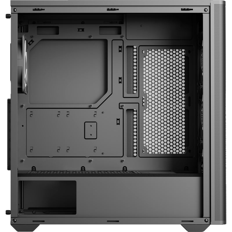 Afbeelding laden in galerijviewer, Aerocool b301a mini tower behuizing (zwart | 1x usb-a | 1x usb-c | rgb)
