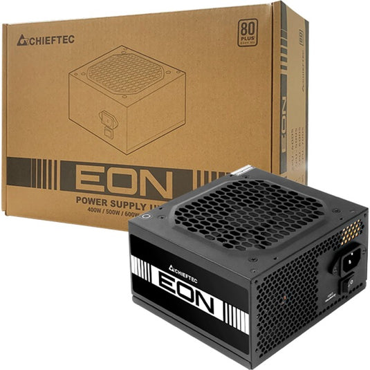 Chieftec eon zpu-500s, 500 watt voeding (zwart, 1x pcie)