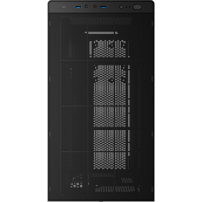 Afbeelding laden in galerijviewer, Aerocool stormfront mini mini tower behuizing (zwart | 2x usb-a | 1x usb-c | window)
