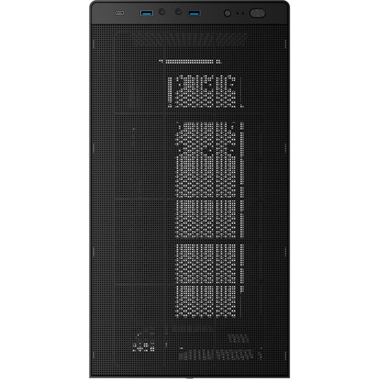 Aerocool stormfront mini mini tower behuizing (zwart | 2x usb-a | 1x usb-c | window)