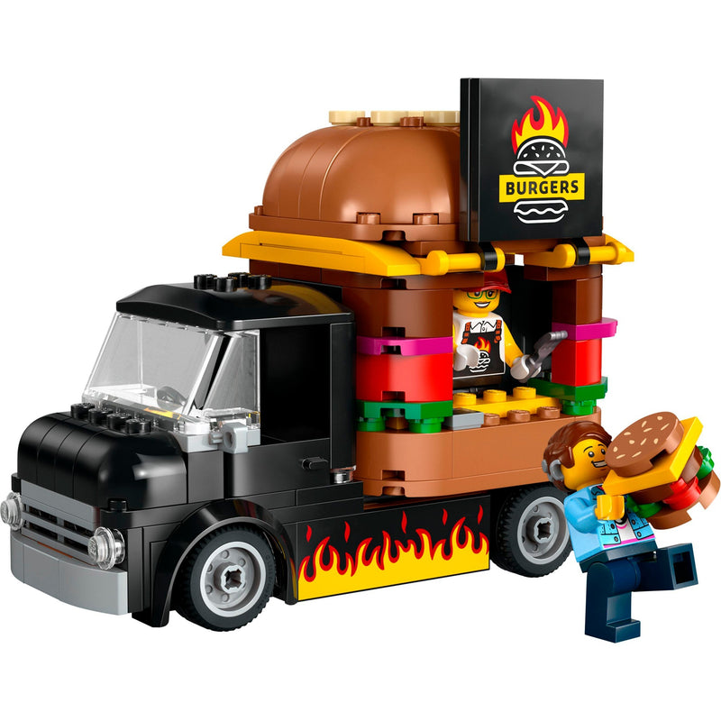 Afbeelding laden in galerijviewer, Lego city hamburgertruck - 60404
