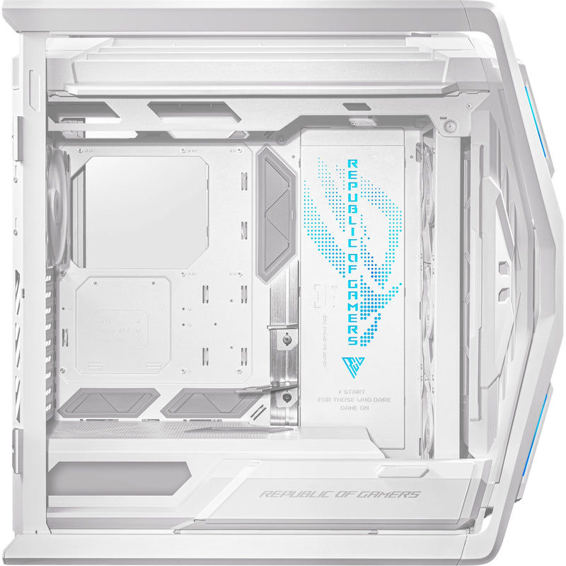 Afbeelding laden in galerijviewer, Asus rog hyperion gr701 big tower behuizing (wit | 4x usb-a | 2x usb-c | rgb | tempered glass)
