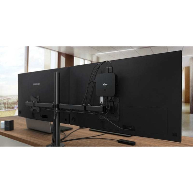 Afbeelding laden in galerijviewer, I-tec usb-c hdmi dp docking station with power delivery 65w + universal charger 77 w (zwart)
