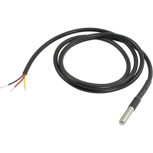 Shelly temperature sensor ds18b20 1 meter (zwart)