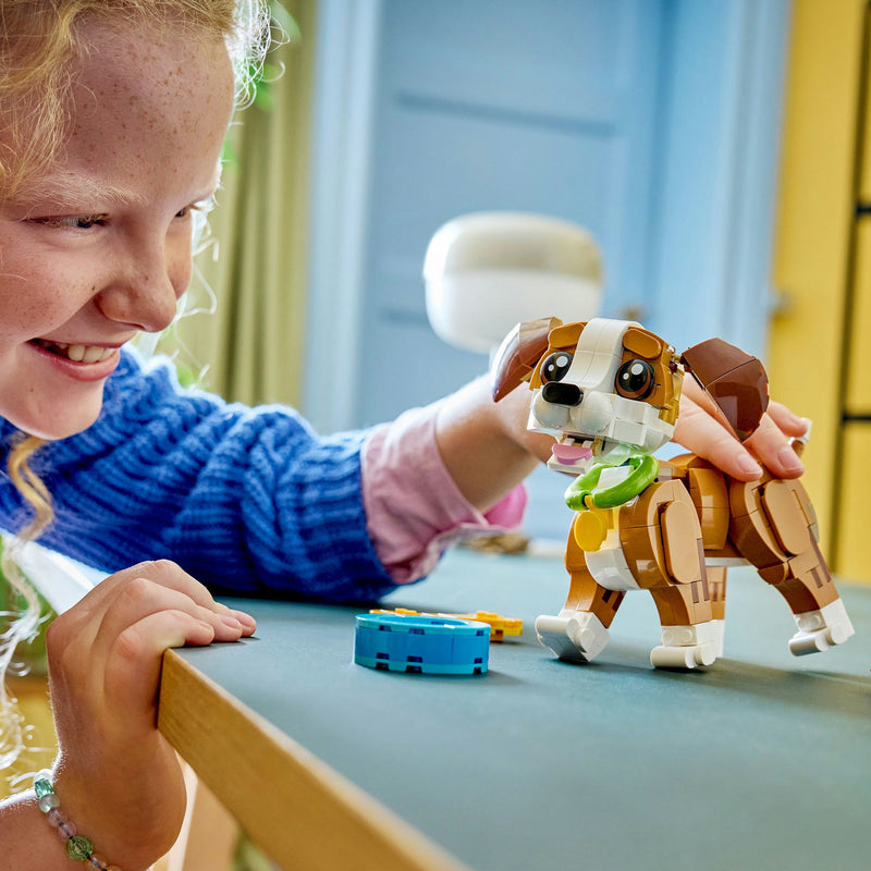 Afbeelding laden in galerijviewer, Lego ® creator 3in1 schattige dieren: speelse puppy - dierenset - bouw om tot eekhoorn of eend - 31382
