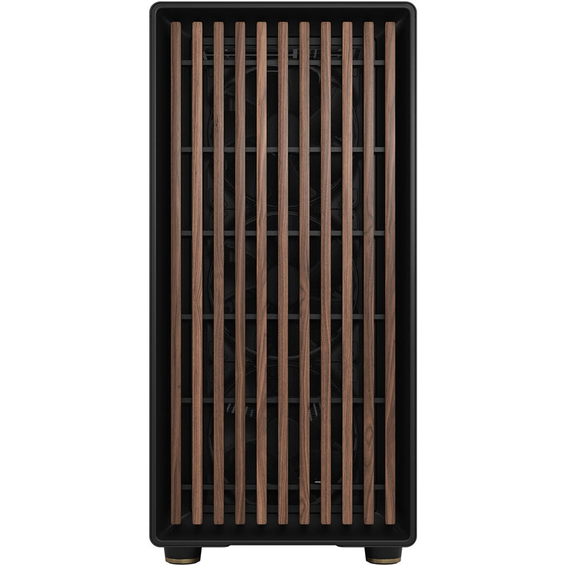 Afbeelding laden in galerijviewer, Fractal design north xl midi tower behuizing (zwart houtkleur | 2x usb-a | 1x usb-c)
