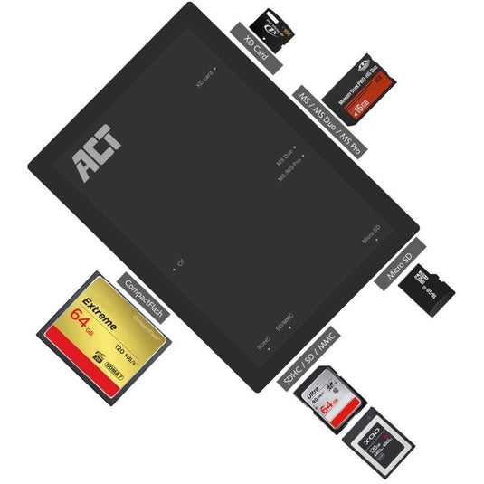 Act kaartlezer ac6370 zwart