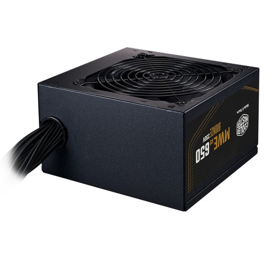 Cooler master mwe 650 bronze v3 650 watt voeding (zwart, 4x pcie)