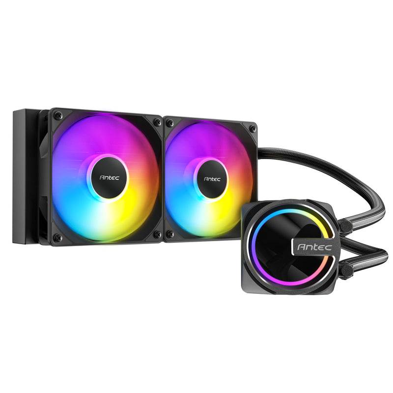 Afbeelding laden in galerijviewer, Antec skeleton 240 argb waterkoeling (zwart)
